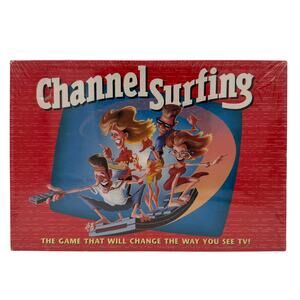 Vintage Board Game Channel Surfing 1994  Sealed Milton Bradley